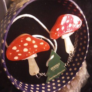 NIB 2020 The Spore The Merrier Erstwilder Double Brooch Cardigan